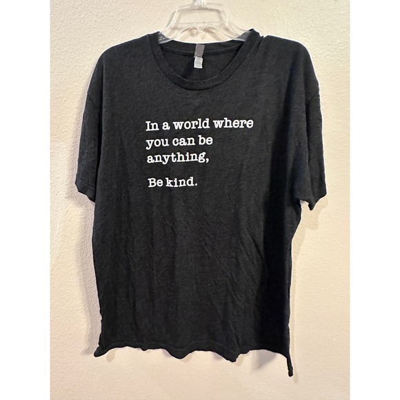 Next Level Apparel Graphic Tee Kindness Quote T-Shirt Casual XXL - Picture 1 of 4